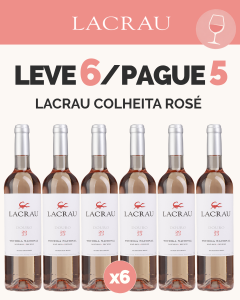 PACK Lacrau Colheita Rosé  ( LEVE 6 PAGUE APENAS 5 )