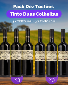 Pack Dez Tostões Tinto Duas Colheitas (3x 2022 + 3x 2024)
