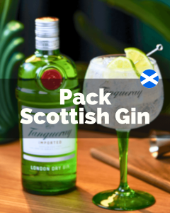 Pack Scottish Gin (1x Tanqueray Dry + 1x Hendricks)