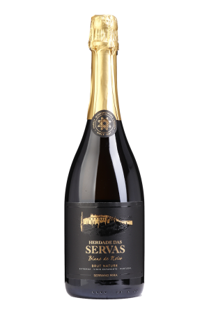 Herdade das Servas Schaumwein Brut Nature Weißwein de Noir 2018