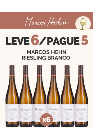 PACK Marcos Hehn Riesling Branco  ( LEVE 6 PAGUE APENAS 5 )