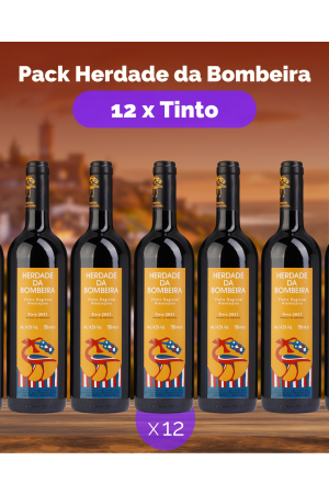 Pack Herdade da Bombeira Rotwein (12 x)