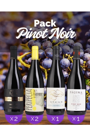 Pack Pinot Noir (2x Quinta da Lapa + 2x Peripécia + 1x Infinitude + 1x Página)