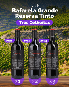 Pack Bafarela Grande Reserva - 3 Colheitas (3 x 2023 + 2 x 2022 + 1 x 2021)