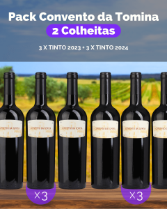Pack Convento da Tomina 2 Colheitas (3x Tinto 2023 + 3x  Tinto 2024)