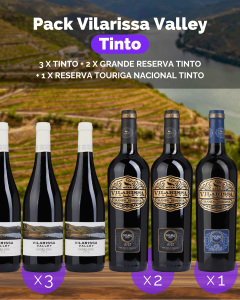 Pack Vilarissa Valley Tinto (3x Tinto + 2x Grande Reserva Tinto + 1x Grande Reserva Touriga Nacional Tinto)