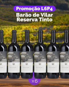 Pack Barão de Vilar Reserva Tinto (LEVE 6 PAGUE APENAS 4)