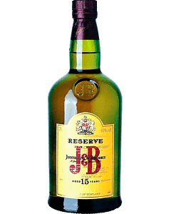 J&B Reserve 15 Years Old Whisky