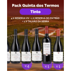 Pack Quinta dos Termos Rotwein (4x Reserva VV + 1x Reserva do Patrão + 1x Talhão da Serra)