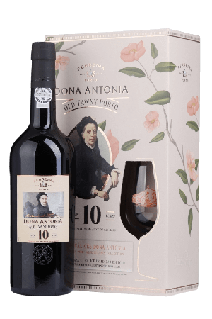 Conjunto Dona Antónia Port Old Tawny 10 years (cx. + 1 Cálice)