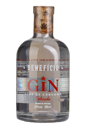 Benefício Gin Flor de Cânhamo Delicado 50cl