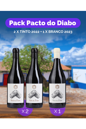 Pack Pacto do Diabo (2x Tinto + 1x Branco)