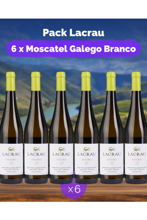 Pack Lacrau Moscatel Galego Branco (6 x)