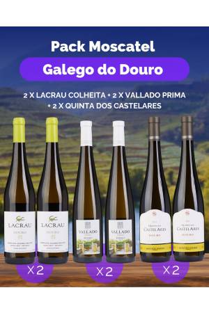 Pack Moscatel Galego do Douro (6x Branco)